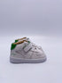 Shoesme witte hoge baby sneaker white green
